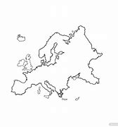 Image result for Europe Map Sketch