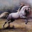 Image result for Paintings of White Horses