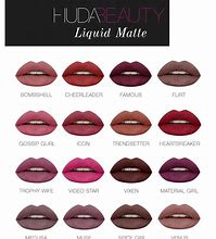 Image result for Huda Beauty Liquid Lipstick