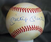 Image result for Mickey Mantle Autographed Baseball