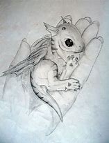 Image result for Baby Dragon Drawings Pencil