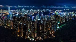 Image result for Hong Kong Skyline Overhead View