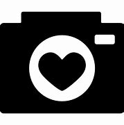 Image result for Camera with Heart Icon