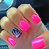 Image result for Pink and Silver and Black Nail Art Designs