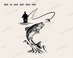 Image result for Fly Fishing SVG