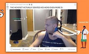 Image result for Bald Headset Dent