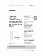 Image result for Sony 77A80j Manual