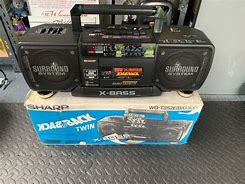 Image result for Photo of Sharp Boombox Gallery