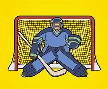 Image result for Ice Hockey Goalie Cartoon