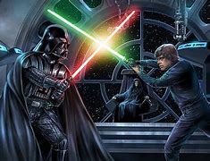Image result for Darth Vader Luke Skywalker