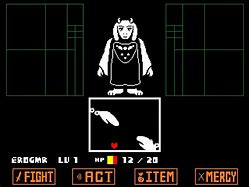 Image result for Undertale Boss Fight