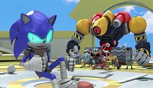 Image result for Sonic Boom Cyborg Knuckles