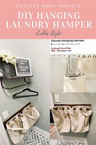 Image result for Hanging Laundry Hamper