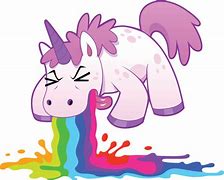 Image result for Unicorn Puking Rainbow