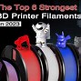 Image result for Strongest 3D Printer Filament