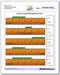 Image result for Measuring Objects in Inches Worksheet