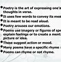 Image result for Rhyme Structure