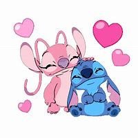 Image result for Cute Stitch and Angel