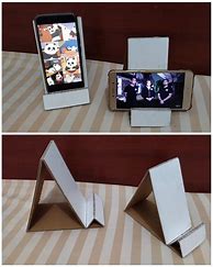 Image result for Cardboard Tall Phone Stand
