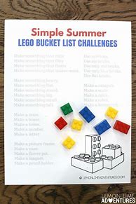 Image result for LEGO Bucket List Challenges