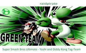Image result for Yoshi and Diddy Kong