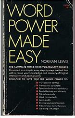 Image result for Word Power Made Easy Book