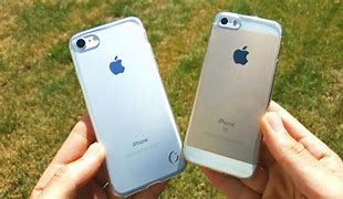 Image result for iPhone 5 SE Next to iPhone 7