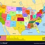 Image result for Map of United States with Capitals and Major Cities