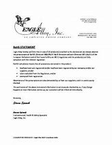 Image result for RoHS Compliance Letter