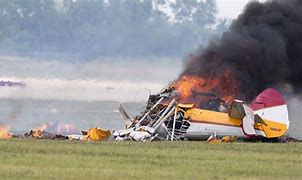 Image result for Flaming Plane Crash