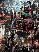 Image result for 80s Collage Rock