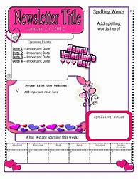 Image result for Classroom Newspaper Template