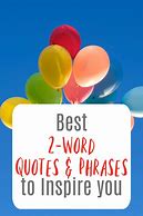 Image result for Two-Word Sayings
