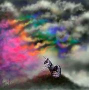 Image result for Galaxy Rainbow Unicorn Bow