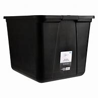 Image result for Rectangle Black Plastic Storage Box