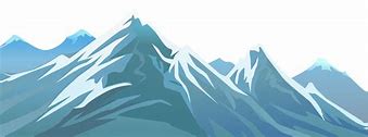 Image result for Snowy Mountain Clip Art
