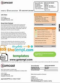 Image result for Cable Bill Template