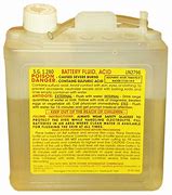 Image result for Motorcycle Battery Acid
