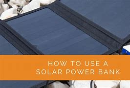 Image result for Solar Panel Power Bank