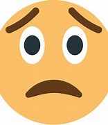 Image result for Concerned Emoji Face