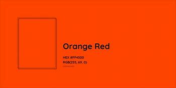 Image result for Orange-Red Ff5345 Number 7