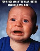 Image result for Baby Crying Meme Depressed