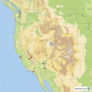 Image result for West Coast Map USA States