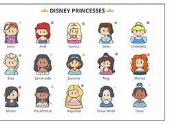Image result for 14 Disney Princesses