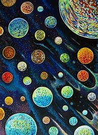 Image result for Trippy Space Planet Drawing