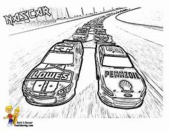 Image result for NASCAR Race Car Coloring Pages