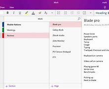Image result for Examples of OneNote Notebooks