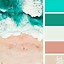 Image result for Peach and Teal Color Scheme