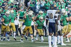 Image result for Notre Dame Fighting Irish Football 17 Fourth Quarter Points