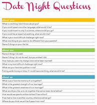 Image result for Date Night Questions